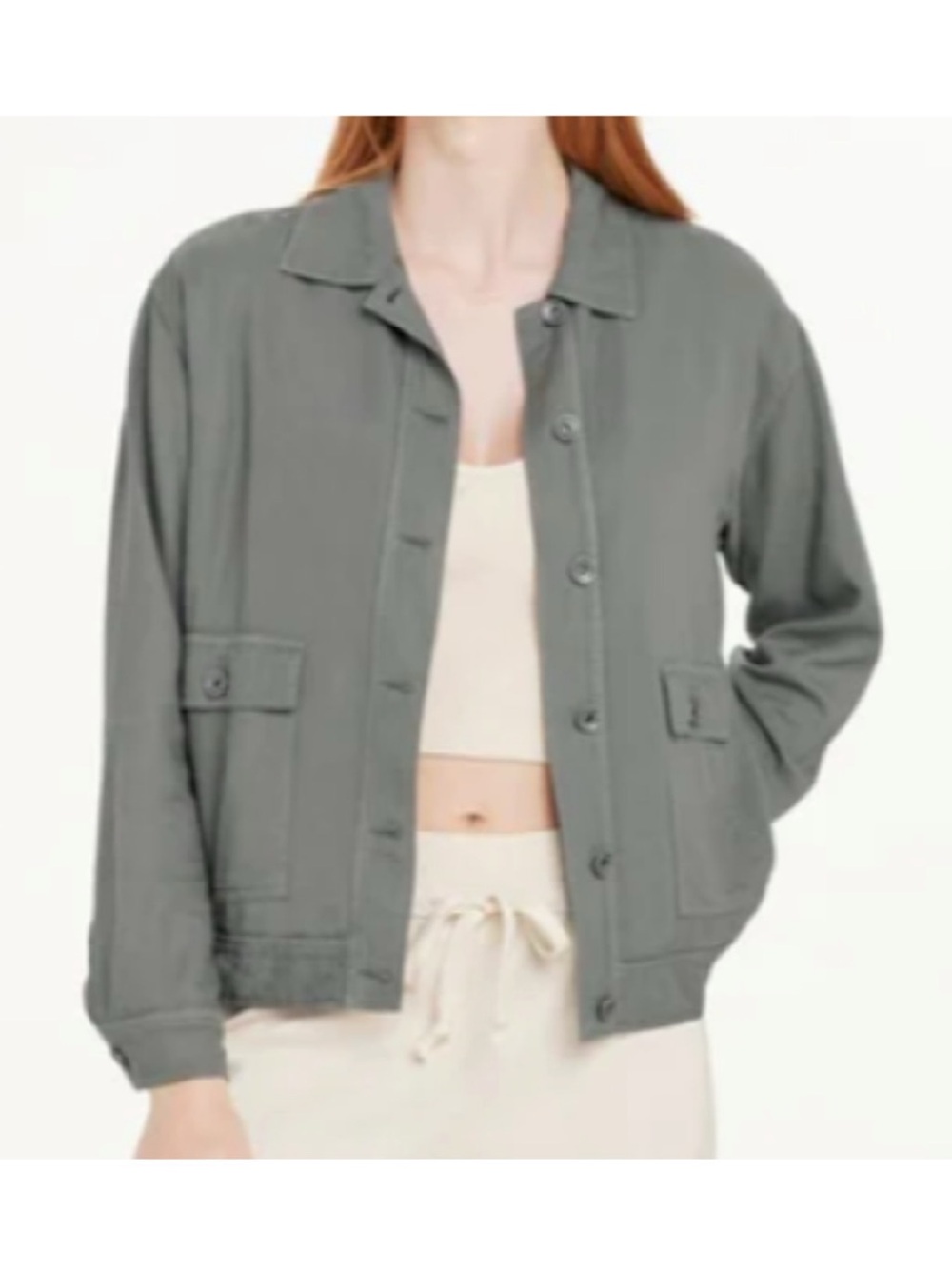 Splendid Poppy Utility Jacket - Picture 8 of 8